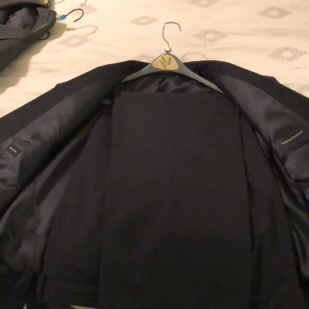 Men’s Suit - Coat and Pants - Dark Navy Blue